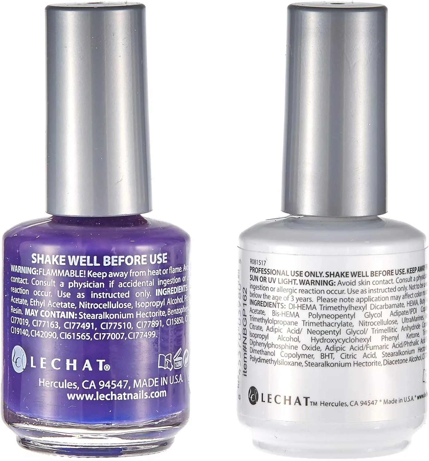 لاک ژل و لاک ناخن لچت نوبیلیتی، ژله انگور