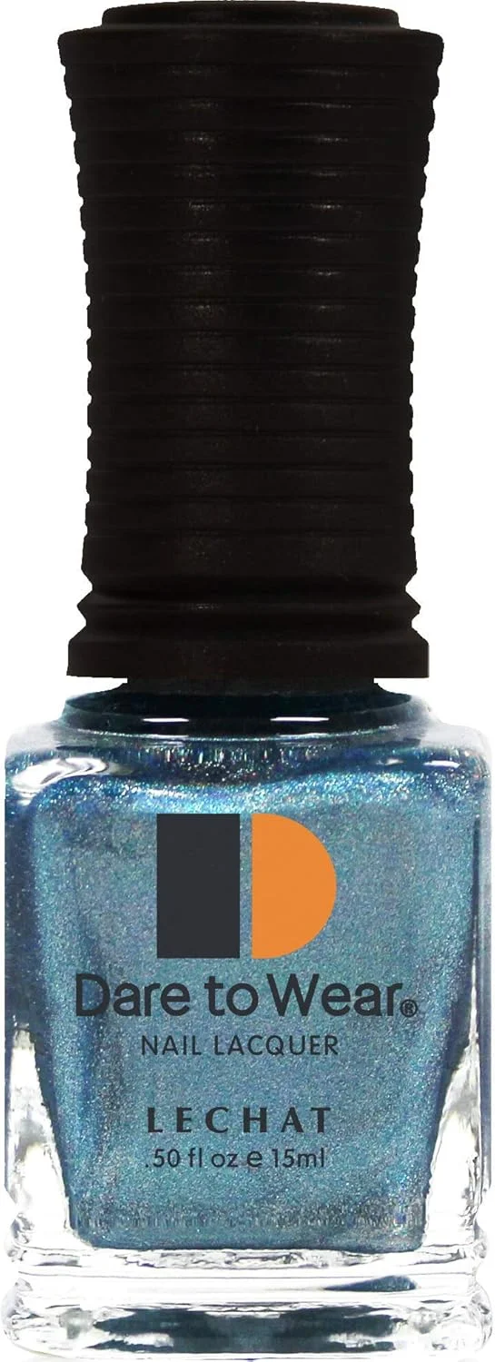 لاک ناخن LeChat Dare to Wear Spectra Color فیروزه ای اکلیلی هولوگرافیک Supernova، رنگ ناخن 15 میلی لیتر
