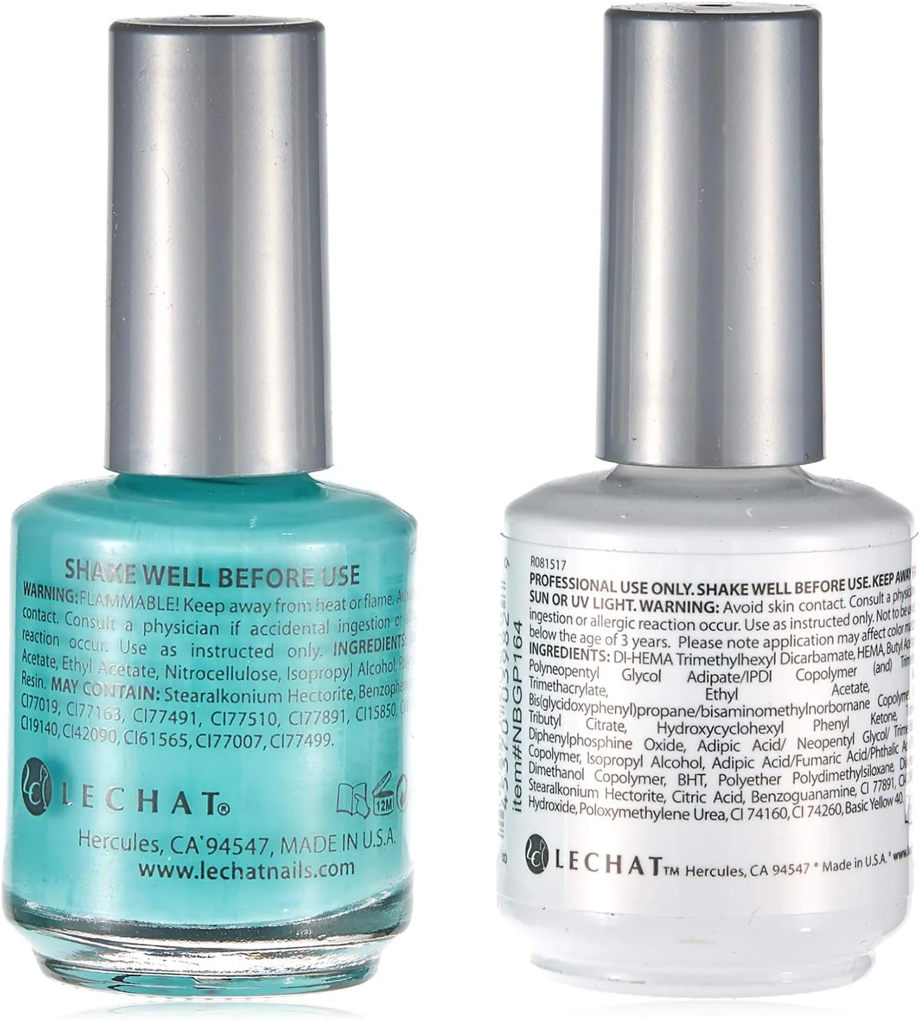 لاک ژل و لاک ناخن Lechat Nobility، نعنایی زمستانی