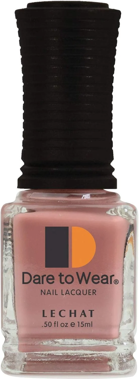 لاک ناخن LeChat، رژگونه ظریف با روکش کرمی، لاک ناخن شکر قهوه ای 15 میلی لیتر