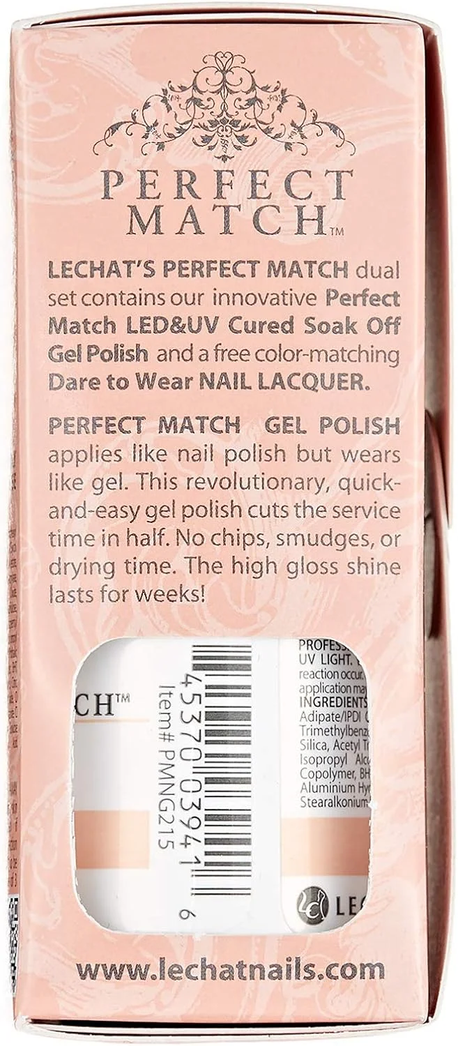 لاک ژل ناخن ال ای دی و یو وی لچت پرفکت مچ - هانی بانز، 15 میلی لیتر