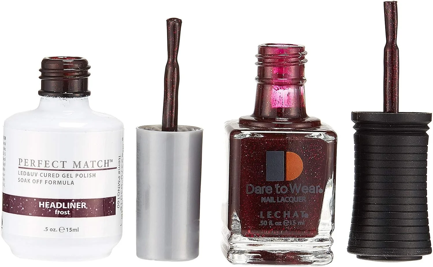 لاک ژل یو وی ال ای دی و لاک ناخن همرنگ لچت - هدلاینر