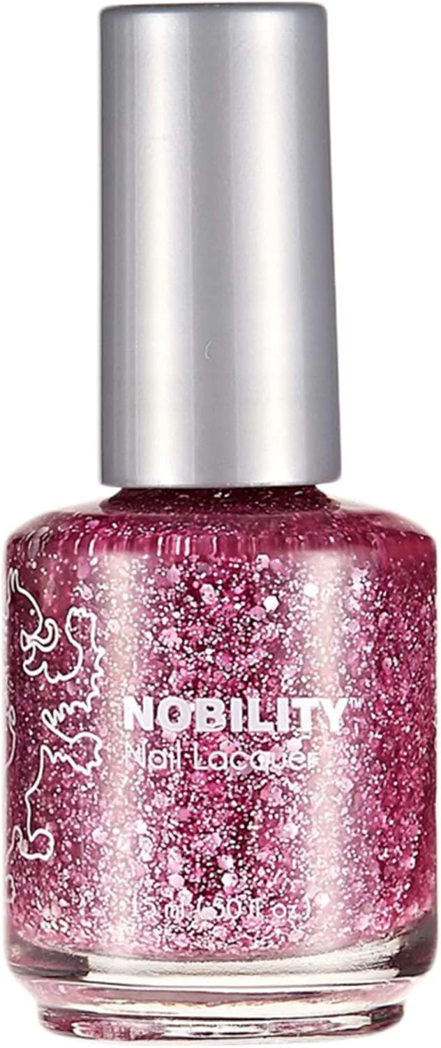 لاک ناخن ژلی لچت، مجموعه لاک ناخن رنگ بدن، لاک ناخن اکلیلی، لاک ناخن نوبیلیتی، کاپ کیک اسپرینکلز NBNL184