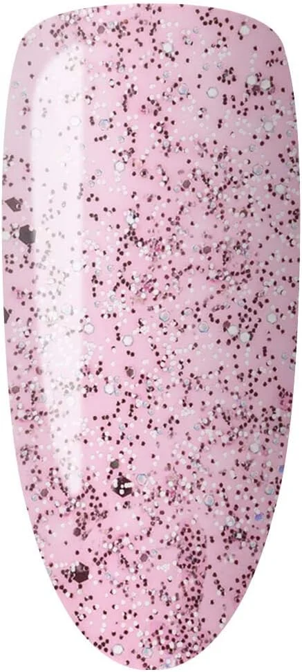 لاک ناخن ژلی لچت، مجموعه لاک ناخن رنگ بدن، لاک ناخن اکلیلی، لاک ناخن نوبیلیتی، کاپ کیک اسپرینکلز NBNL184