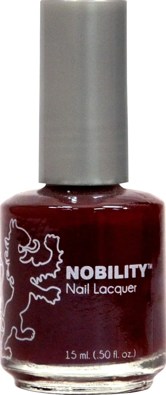 لاک ژل ناخن Lechat، مجموعه لاک ناخن رنگ پوست، لاک ناخن Nobility، قرمز Alluer NBNL03