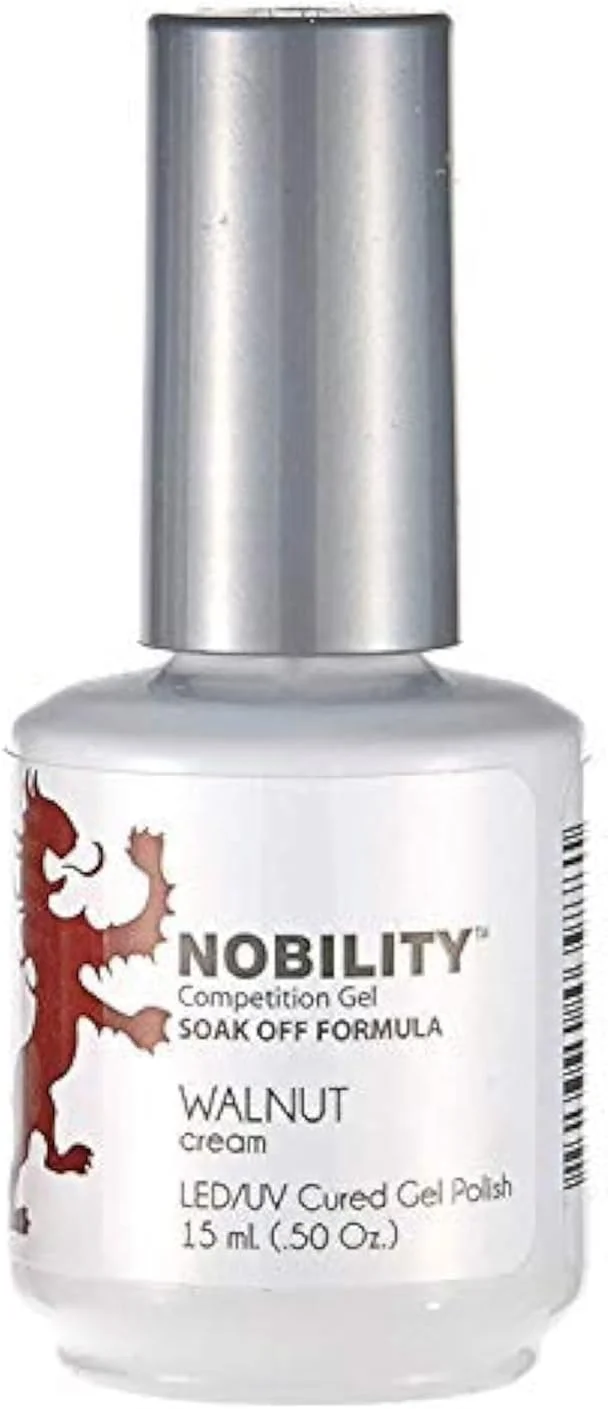 لاک ژل لچت نوبیلیتی، مناسب برای مانیکور با دستگاه UV LED، رنگ گردویی [NBGP170]