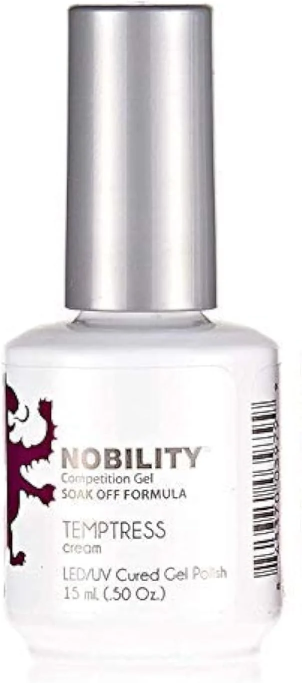 لاک ژل ناخن لچت نوبیلیتی، مناسب برای مانیکور با دستگاه UV LED، رنگ وسوسه‌انگیز [NBGP161]