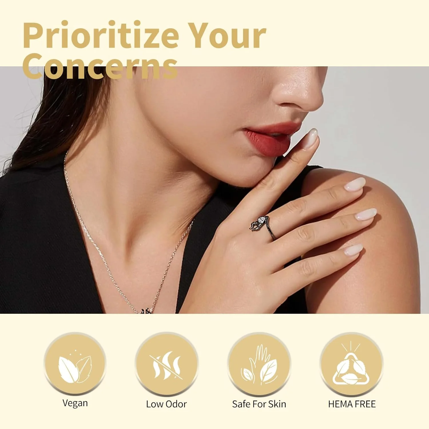 ست لاک ژل پاییزی CANNI، 9 میلی لیتر، 6 عددی، رنگ های ژله ای، صورتی کالباسی، خنثی، سفید شیری شفاف، کیت لاک ژل LED، مناسب مانیکور در خانه و سالن ست لاک ژل پاییزی CANNI، 9 میلی لیتر، 6 عددی، رنگ های ژله ای، صورتی کالباسی، خنثی، سفید شیری شفاف، کیت لاک ژل LED، مناسب مانیکور در خانه و سالن