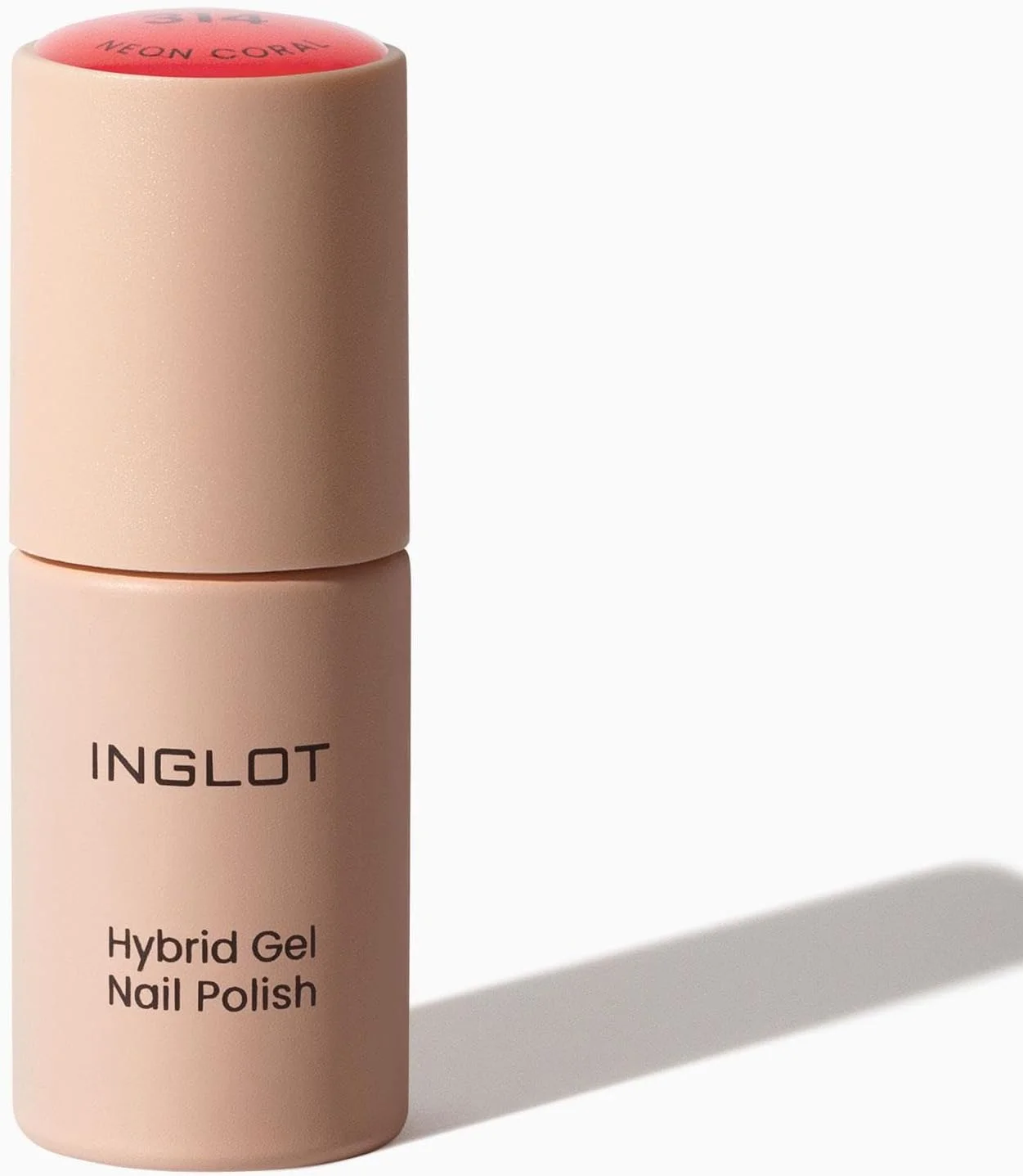 لاک ژل ناخن هیبرید اینگلوت 314 نئون کورال