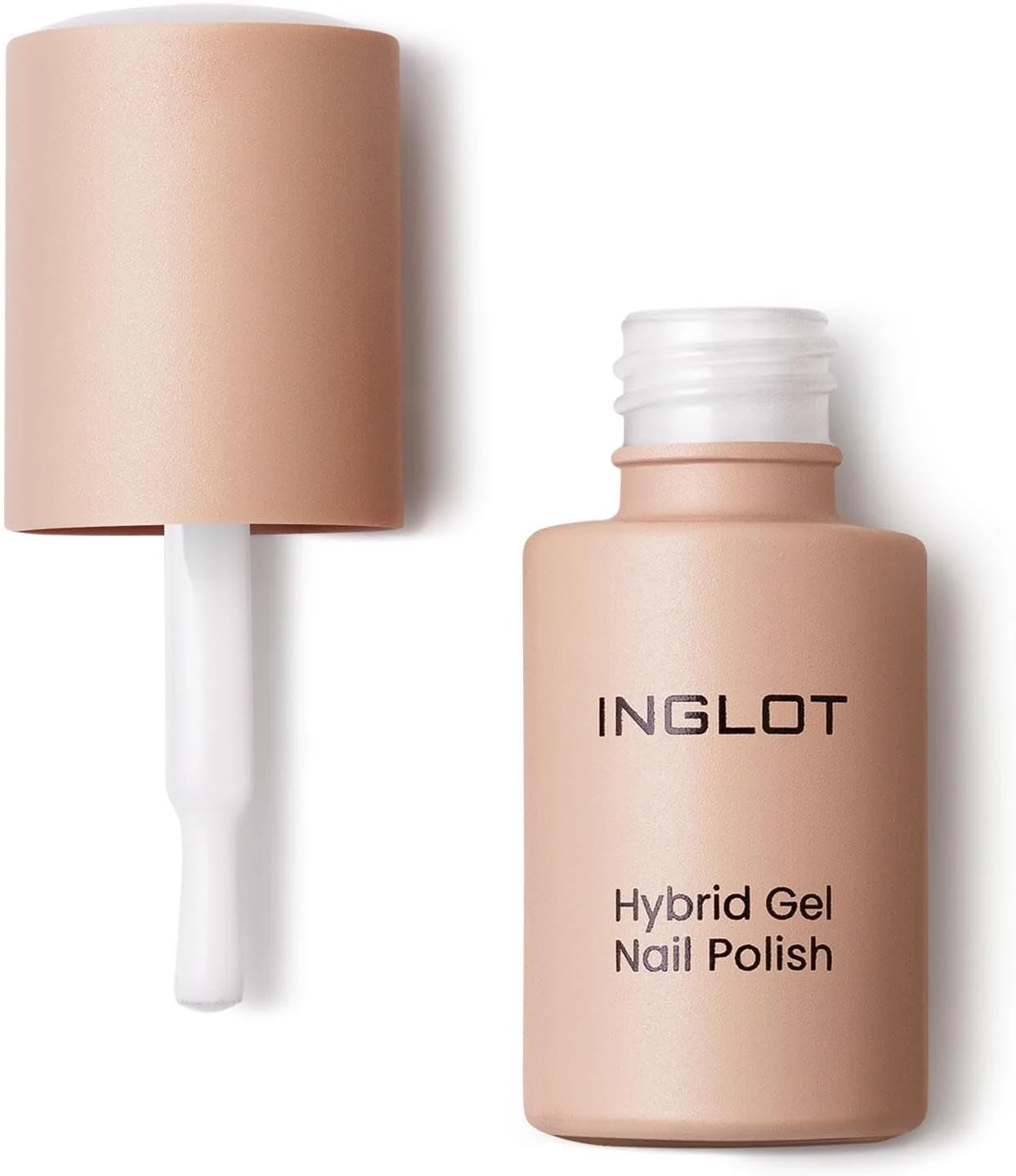 لاک ژل ناخن هیبرید اینگلوت 301 سفید کلاسیک
