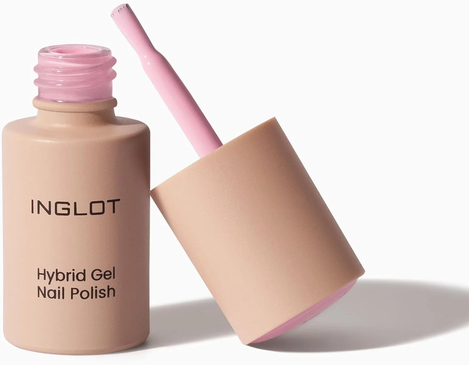 لاک ژل هیبریدی اینگلوت 305 صورتی پاستلی