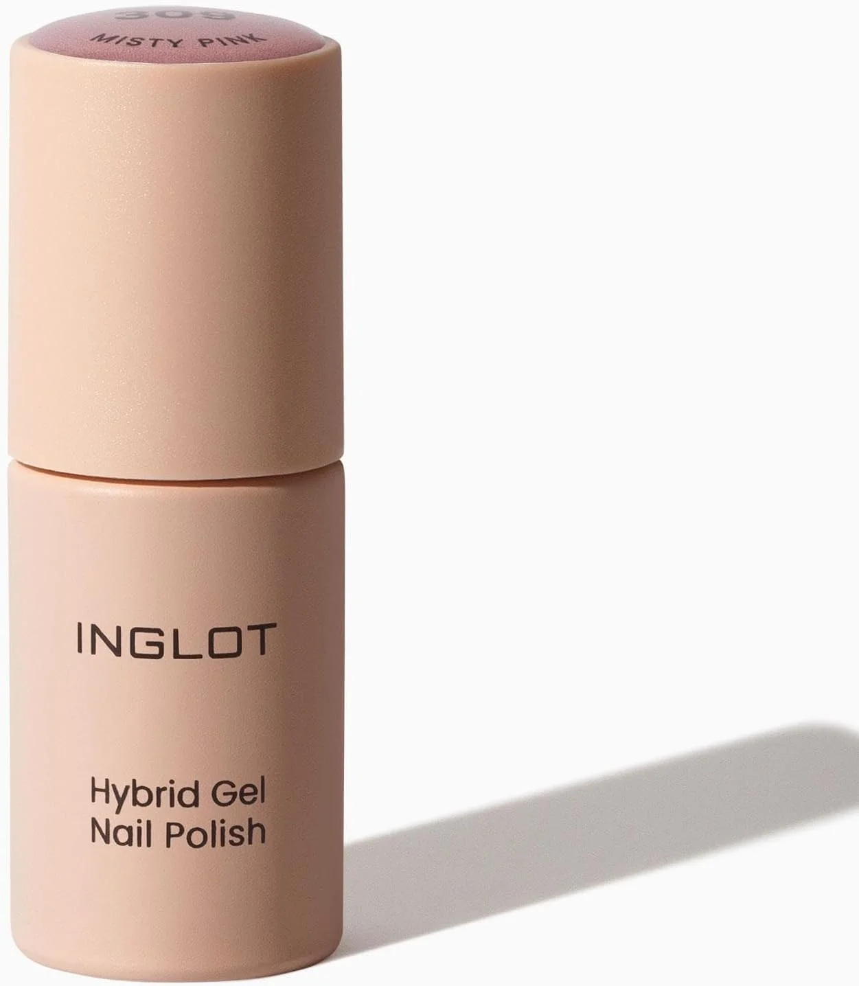 لاک ژل ناخن هیبرید اینگلوت 309 صورتی مات