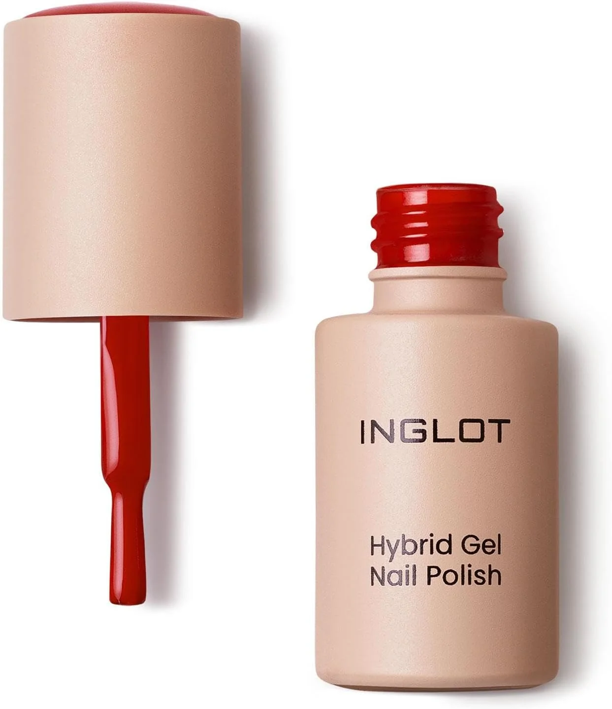 لاک ژل ناخن هیبرید اینگلوت 312 - قرمز شرابی
