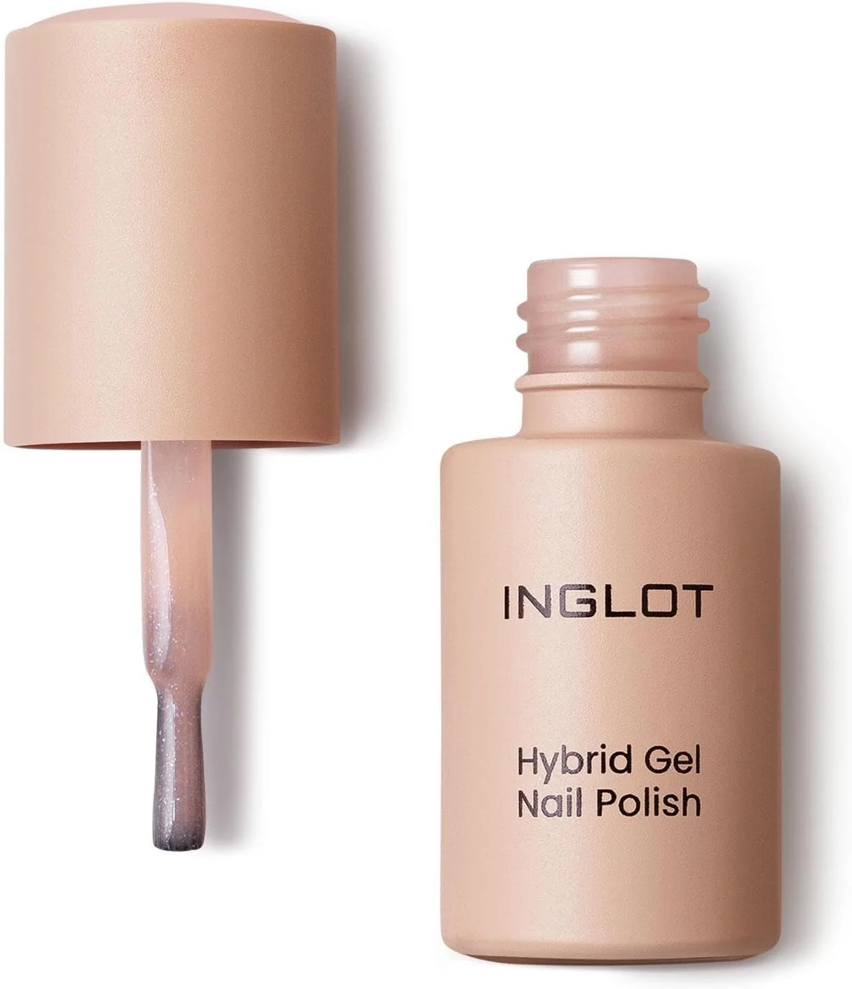 لاک ژل ناخن هیبرید اینگلوت 303 صورتی ملایم