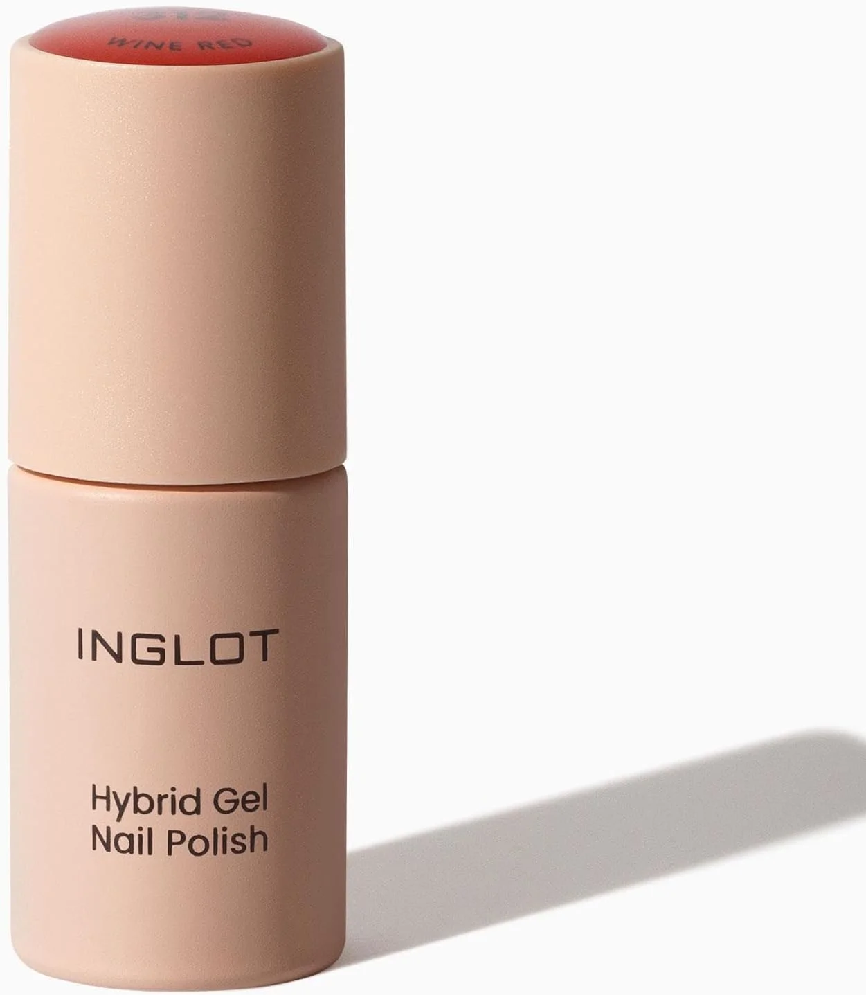 لاک ژل ناخن هیبرید اینگلوت 312 - قرمز شرابی