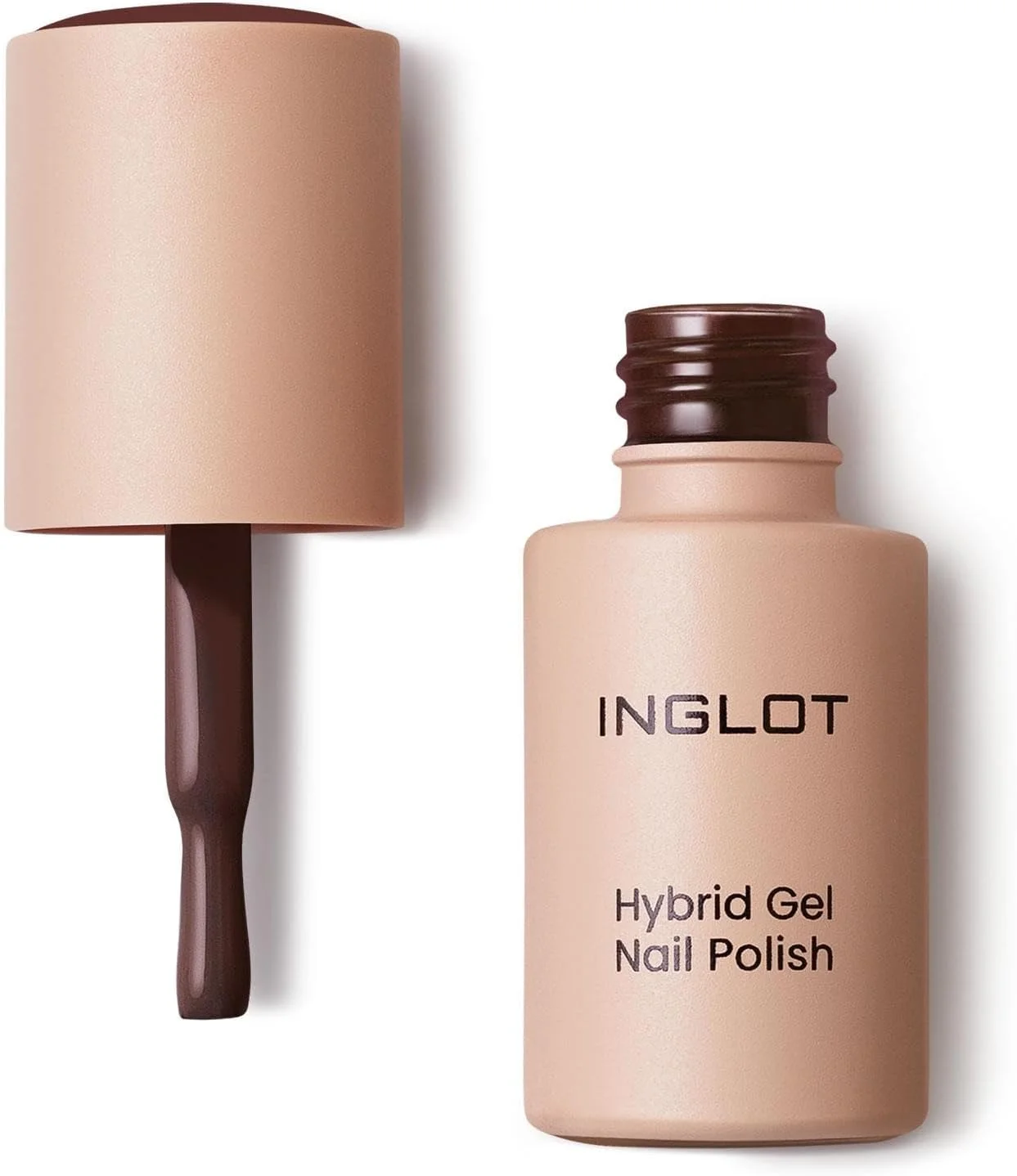 لاک ژل ناخن هیبرید اینگلوت 310 قهوه ای تیره