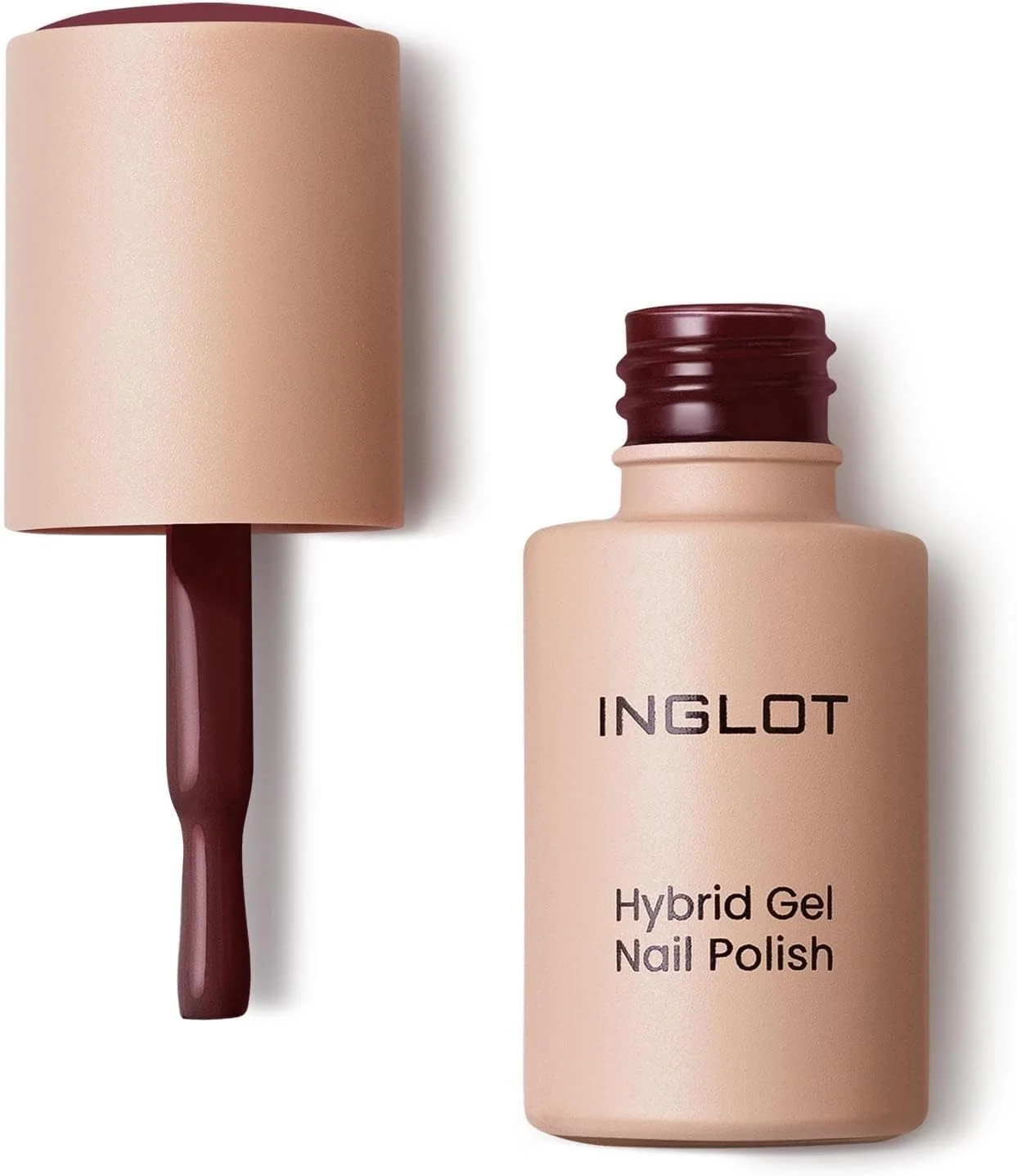 لاک ژل ناخن هیبرید اینگلوت 311 - بورگاندی تیره