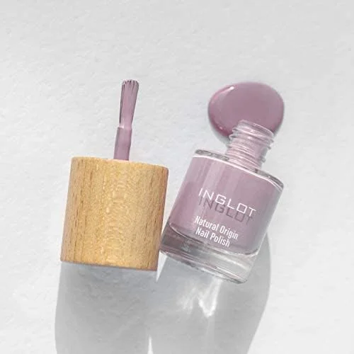 لاک ناخن با منشاء طبیعی اینگلوت 005 LILAC MOOD