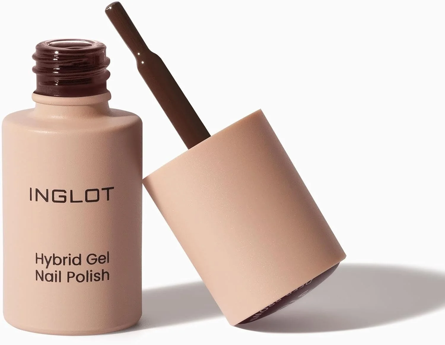 لاک ژل ناخن هیبرید اینگلوت 310 قهوه ای تیره