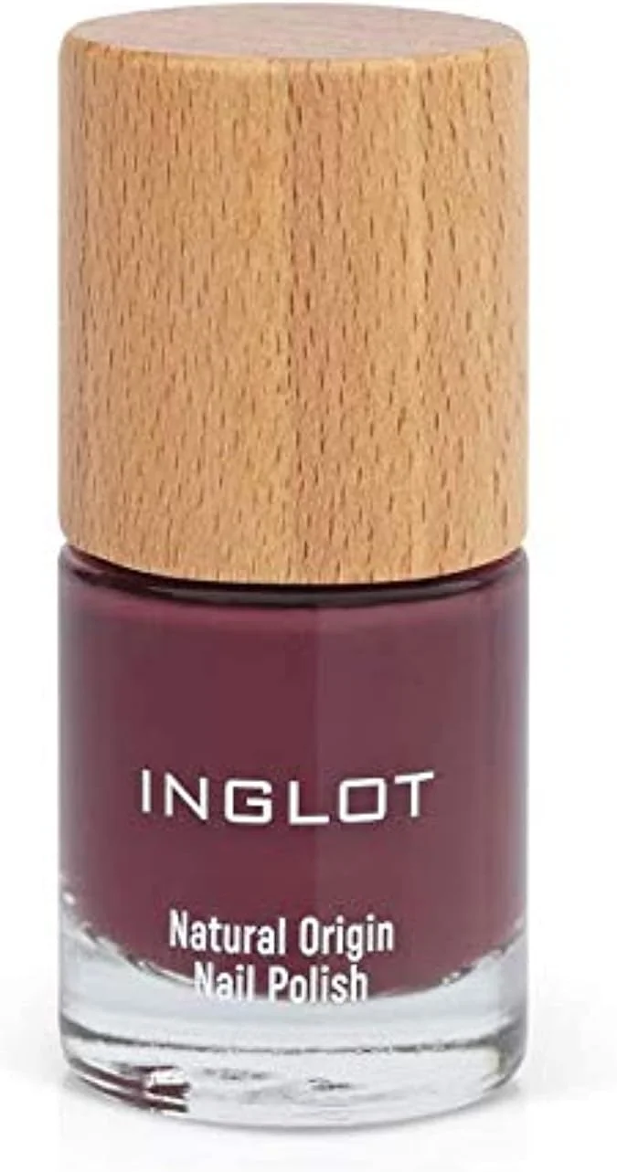 لاک ناخن طبیعی اورجینال اینگلوت، بادوام، زود خشک شونده، دارای قابلیت تنفس، 8 میلی لیتر، فرمولاسیون وگان، رزبری پاور پلام 008