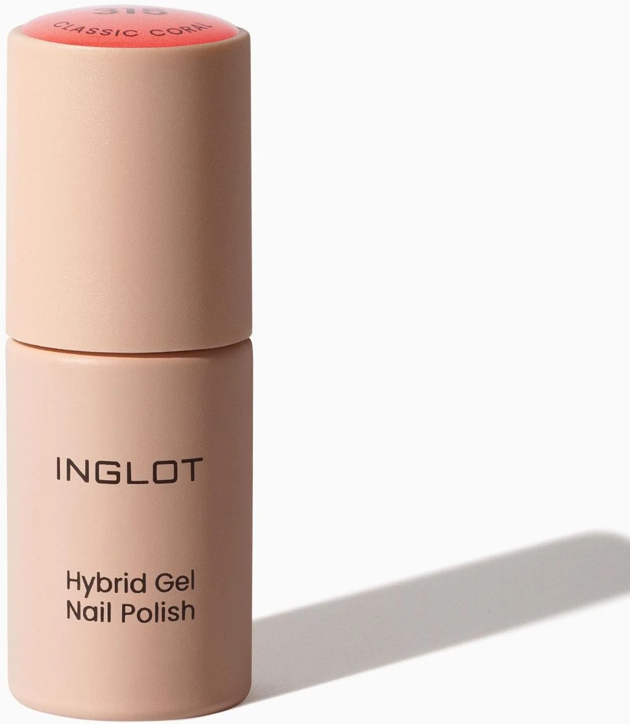 لاک ژل ناخن هیبرید اینگلوت 315 مرجانی کلاسیک