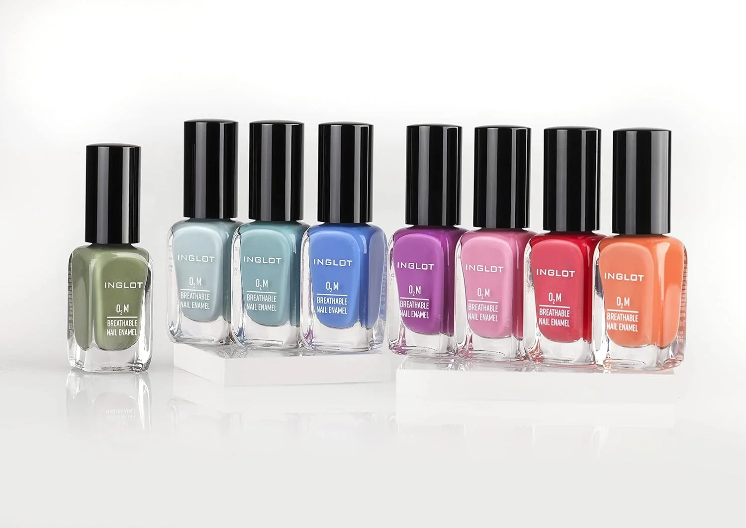 لاک ناخن اکسیژن رسان اینگلوت O2M، شماره 601، حجم 11 میلی لیتر