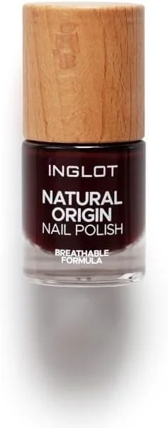 لاک ناخن با منشاء طبیعی اینگلوت، رنگ مرلو خشک 025