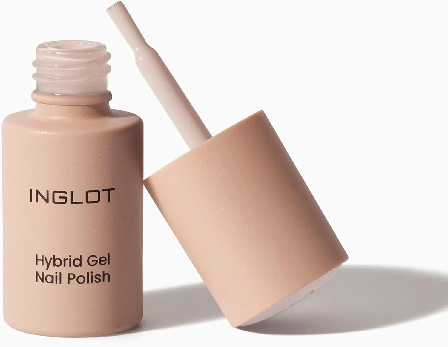 لاک ژل ناخن هیبرید اینگلوت 307 عاجی گرم