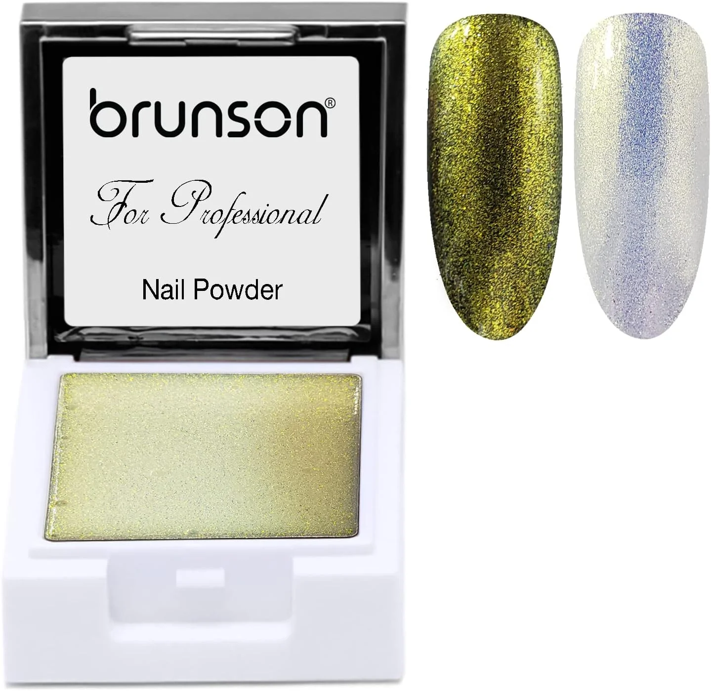 پودر ژل ناخن UV برونسون، پودر مایع طراحی ناخن مربع آروورا، رنگ آمیزی ناخن ژلی، پیگمنت جامد 5 گرمی، پودر چسب جامد منعکس کننده UV غیر روان کننده، لاک ژل طراحی ناخن، مانیکور CR01