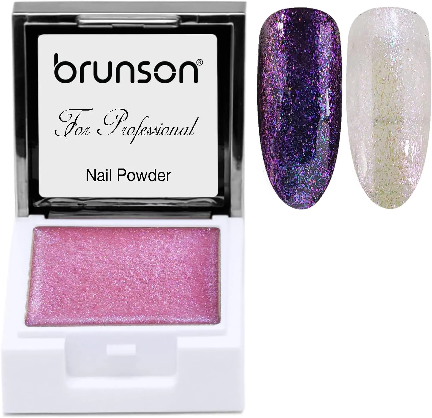 پودر ژل ناخن UV برونسون، پودر مایع هنر ناخن ژلی مربعی رنگین کمانی، رنگ آمیزی شفق قطبی، پیگمنت جامد 5 گرمی، اکلیلی غیر روان، چسب جامد بازتابنده UV، لاک ژل ناخن، مانیکور TP05