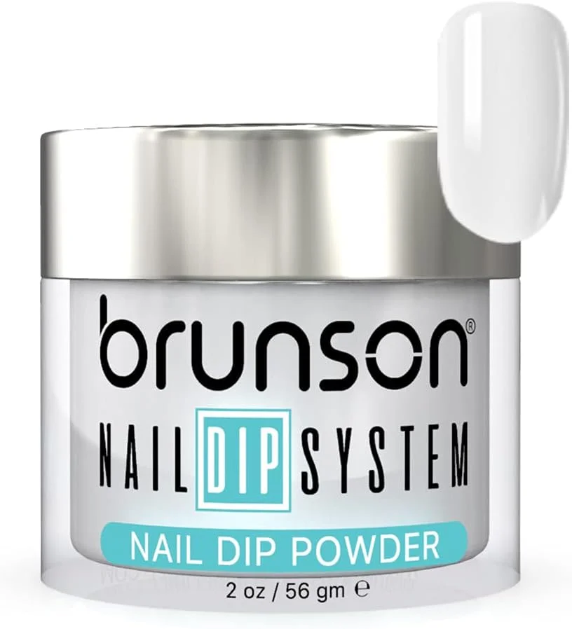 پودر دیپینگ برانسون 56 گرم در جعبه، مجموعه رنگ های برهنه، بدون نیاز به لامپ، پودر دیپینگ ناخن، لاک ژل خشک طبیعی، اثر سالن، 2oz BDK001