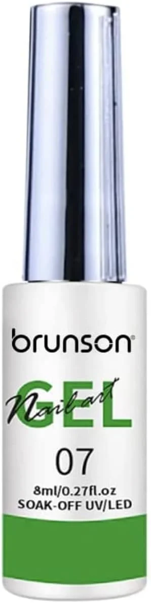 لاک ژل طراحی ناخن برانسون، مناسب طراحی و نقاشی ناخن، نیاز به خشک شدن با دستگاه UV/LED، مناسب استفاده در سالن و طراحی ناخن در خانه