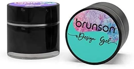 ژل طراحی ناخن با اکلیل - مناسب طراحی هنری ناخن - خشک شدن زیر لامپ LED/UV (DP02)