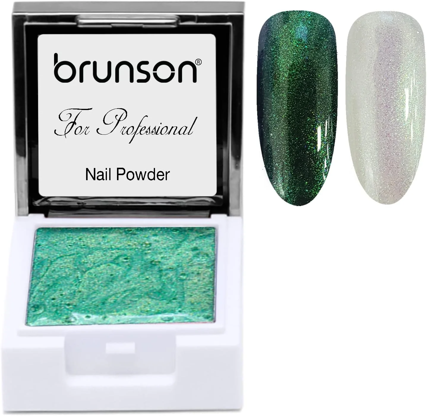 پودر ژل ناخن Brunson UV، مناسب طراحی ناخن آرورا، پودر مایع ژل مربعی، پیگمنت جامد 5 گرمی، اکلیلی، غیر روان، چسب جامد UV بازتابنده، لاک ژل ناخن، مانیکور SE03