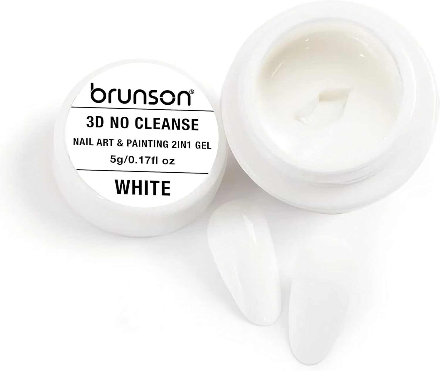 مجموعه لاک ژل ناخن LED UV برونسون، مناسب برای مانیکور، طراحی ناخن نیمه دائمی، رنگ خالص