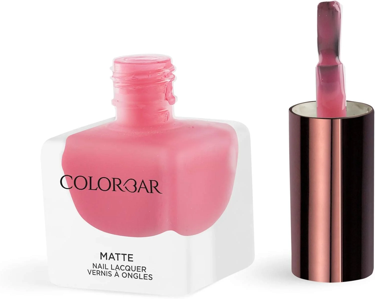 لاک ناخن مات کالر بار، رنگ آدامسی، 12 میلی لیتر