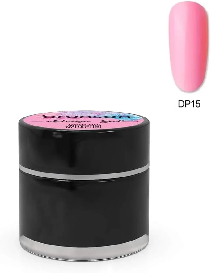 لاک ژل ناخن طراح Brunson، ژل اکلیلی برای طراحی ناخن - قابل استفاده با لامپ LED/UV مدل DP15 لاک ژل ناخن طراح Brunson، ژل اکلیلی برای طراحی ناخن - قابل استفاده با لامپ LED/UV مدل DP15