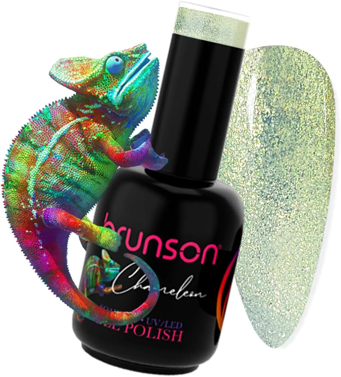 لاک ژل ناخن ژلی یو وی برونسون هالیوود 15 میلی لیتر