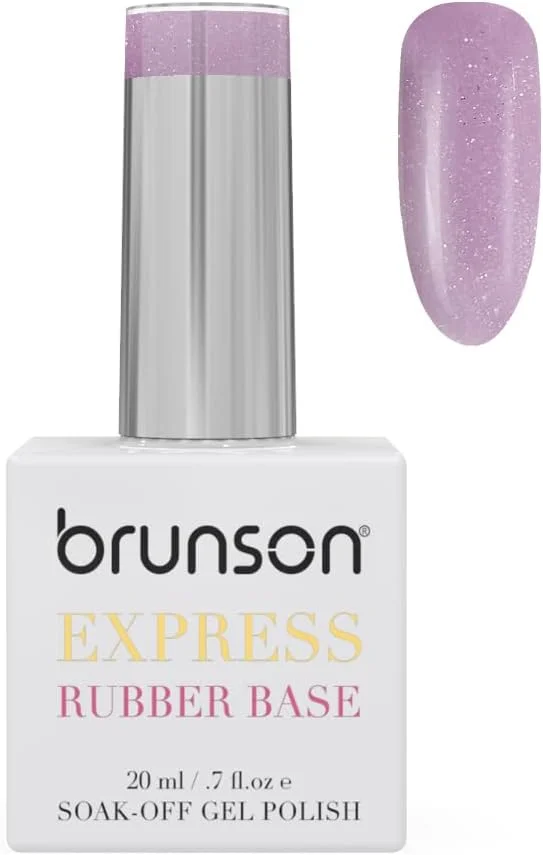 ژل بیس رابر برانسون 20 میلی لیتر - بیس کت ژل ناخن UV/LED با ماندگاری طولانی برای ناخن های ضعیف و شکننده - وگان، بدون تست حیوانی، ژل پولیش سازنده انعطاف پذیر برای تقویت ناخن های طبیعی