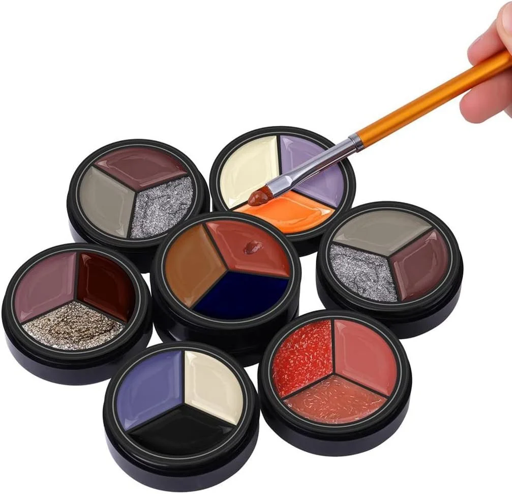 لاک ژل کرمی جامد برونسون - لاک ژل پودینگ 3 در 1، ژل رنگی با رنگدانه بالا برای طراحی ناخن، مناسب برای سالن های حرفه ای و مبتدیان