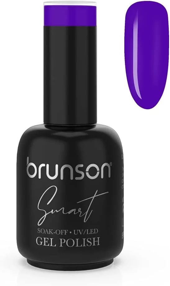 لاک ژل برونسون، لاک ناخن ژلی، مناسب لامپ UV LED، لاک ژل خیساندنی UV، مناسب پدیکور، لاک ژل مانیکور، ست لاک ژل طراحی ناخن، مانیکور، ریموور ژل مانیکور، BSM132