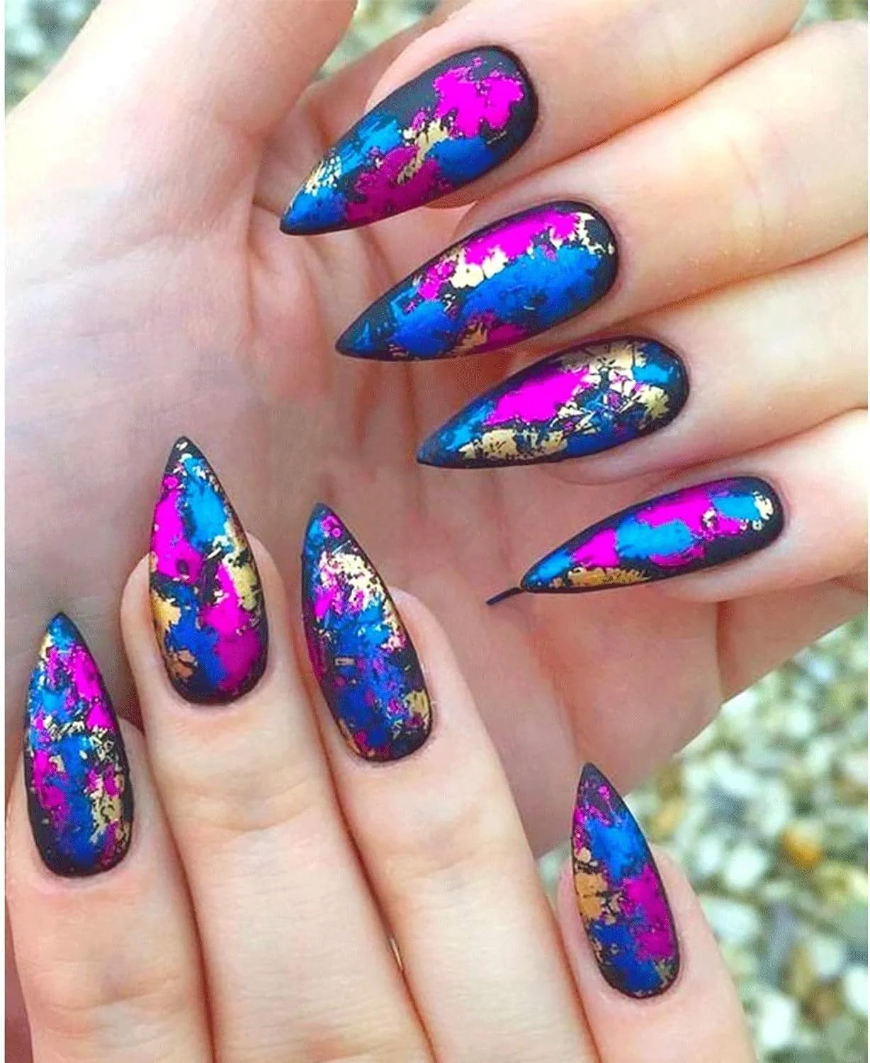 brunson Nail Art Foil Glue Gel for Foil Stickers Nail Transfer Tips Manicure Nail Art Foil Gel DIY 15ML UV LED Lamp Required Soak Off Nail accessories