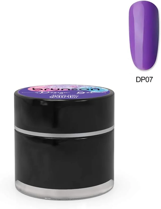 لاک ژل طراح ناخن برونسون، ژل اکلیلی برای طراحی ناخن - خشک شدن زیر لامپ ال ای دی/یو وی DP07 لاک ژل طراح ناخن برونسون، ژل اکلیلی برای طراحی ناخن - خشک شدن زیر لامپ ال ای دی/یو وی DP07