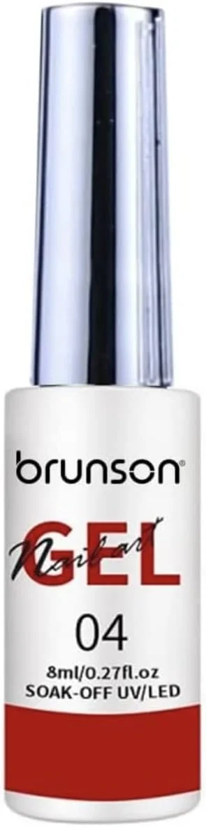 لاک ژل طراحی ناخن برانسون، مناسب طراحی و نقاشی ناخن، قابل استفاده در سالن و منزل، نیاز به خشک شدن زیر دستگاه UV/LED