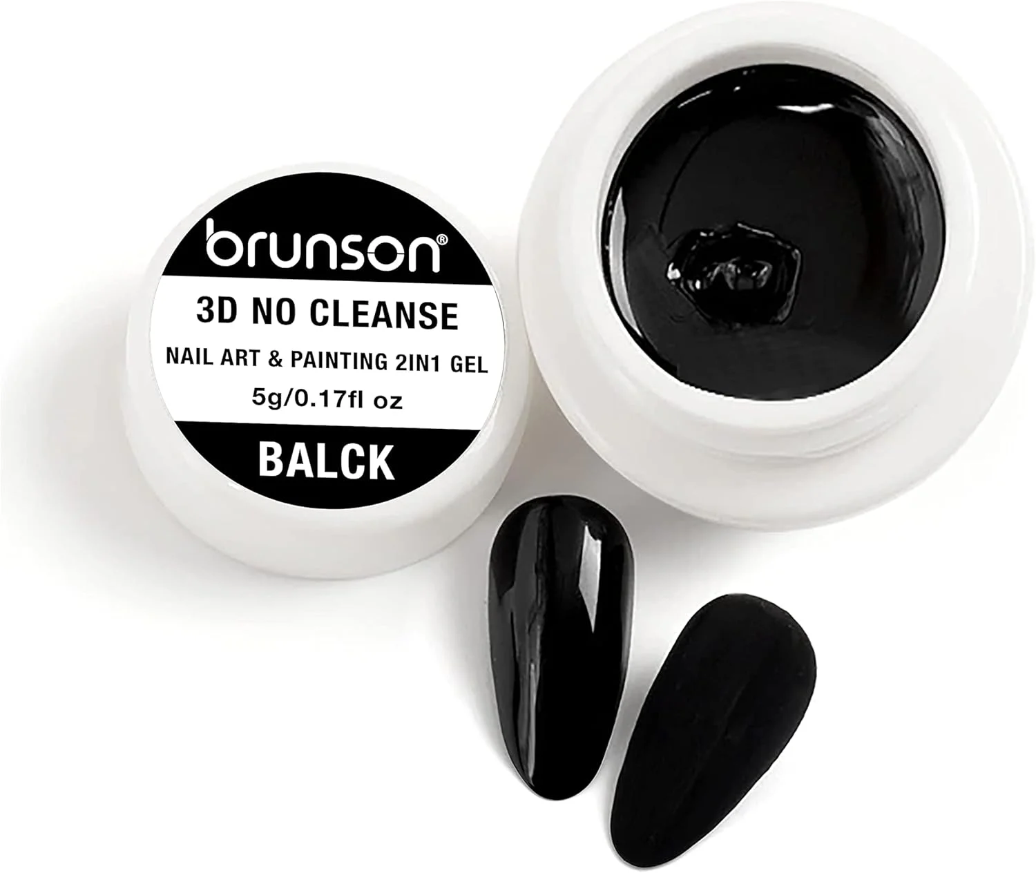 ست لاک ژل ناخن LED UV برانسون، کیت مانیکور، ژل طراحی ناخن نیمه دائم، ست ژل UV ناخن رنگ خالص