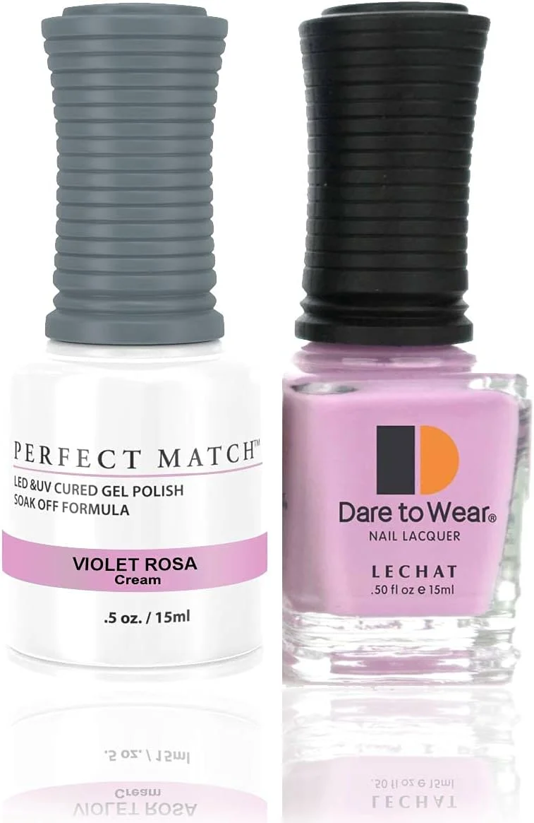 کیت لاک ژل طراحی محبوب ناخن در خانه، ست مانیکور ژلی، لاک ژل خیساندنی، لاک ژل یو وی ال ای دی، مانیکور ژلی یو وی ال ای دی برای خانه و سالن، ست لاک ژل یو وی ال ای دی VIOLET ROSE PMS228