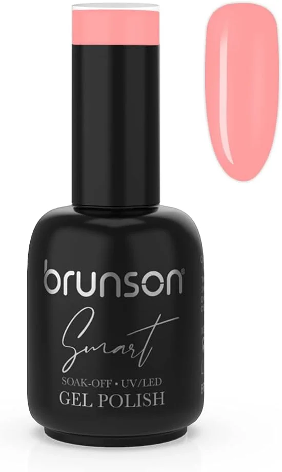 لاک ژل ناخن برانسون، لاک ژل با ماندگاری طولانی، مناسب برای استفاده در منزل، با درخشندگی بالا، مدل BSM052