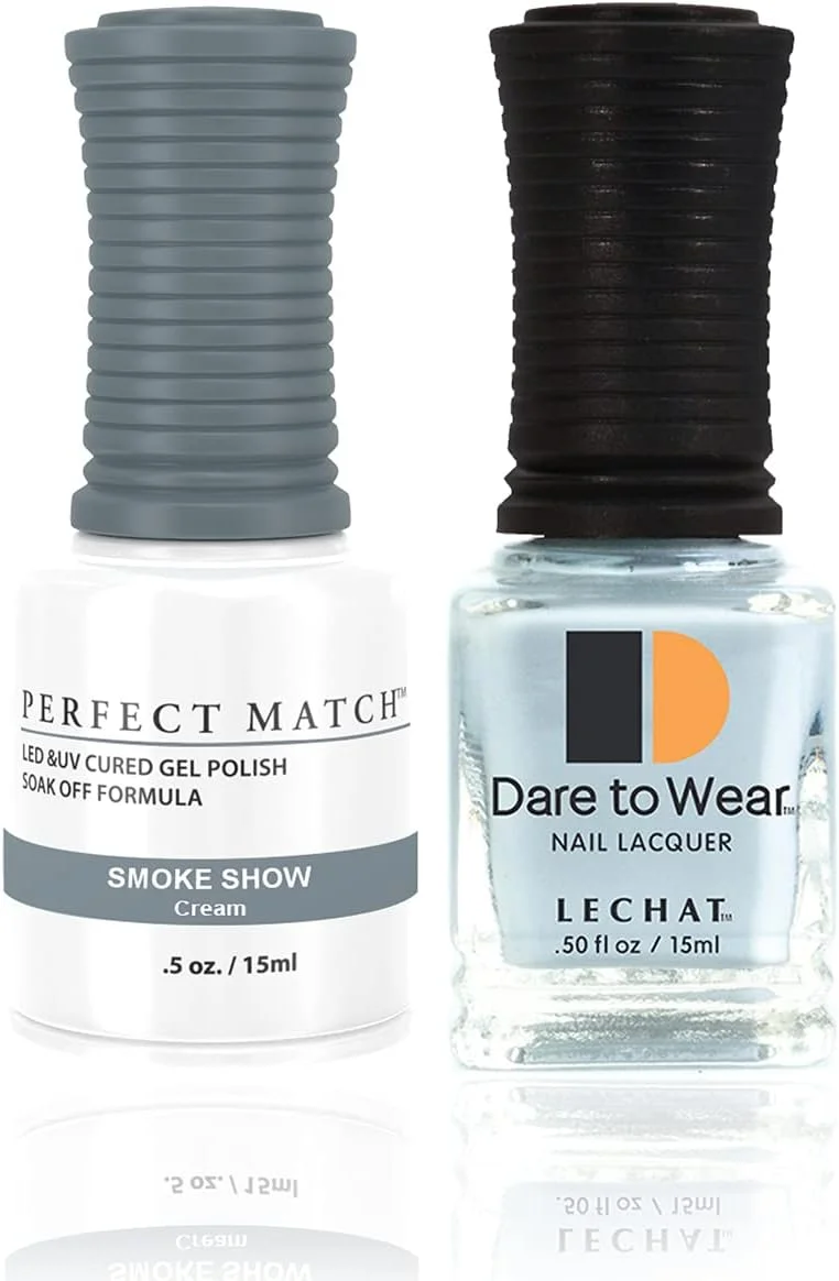 ست لاک ژل برای مانیکور ناخن در خانه، ست لاک ژل طراحی ناخن، لاک ژل UV LED برای مانیکور در خانه و سالن، ست لاک ژل UV LED، SMOKE SHOW EVENING SOIRÉE PMS260