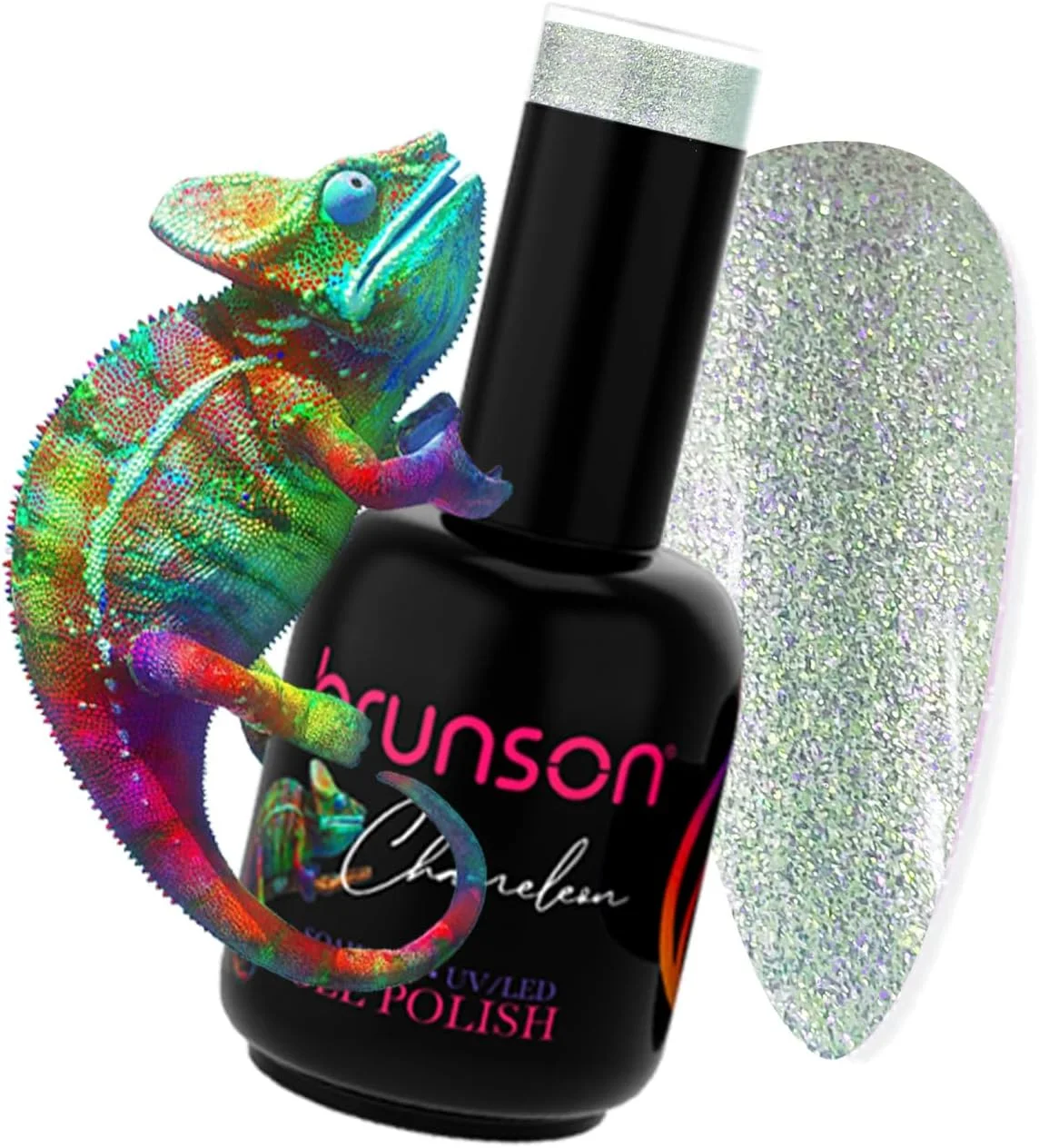 لاک ژل ناخن برونسون، لاک ژل یو وی ال ای دی، لاک ژل پدیکور یو وی، لاک ژل مانیکور، ست لاک ژل طراحی ناخن، مانیکور ژل ناخن P6020B