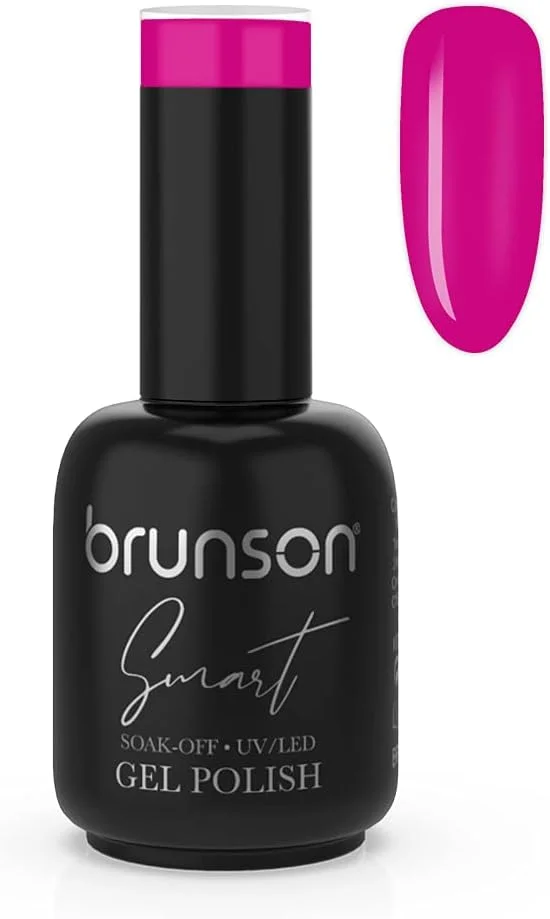 لاک ژل ناخن هوشمند برانسون، لاک ژل ناخن UV/LED، لاک ژل ناخن UV LED با ماندگاری طولانی، ژل مانیکور ناخن، هنر درمان خانگی DIY، ست لاک ژل ناخن براق برای مانیکور BSM051